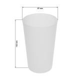 Drinkbeker "Meervoudig gebruik" 0,4 l