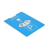 Papp-parkeerschijf Bord