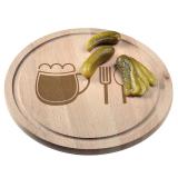 Snijplank "Woody" Rond
