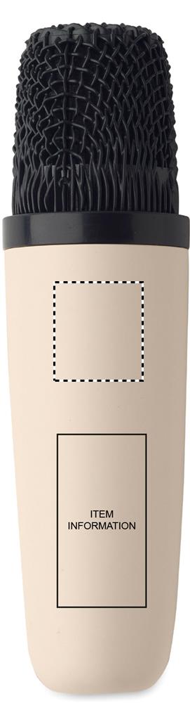 MICROPHONE (max 18 x 20 mm)